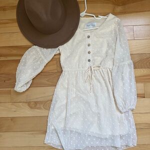 Bailey Blossom 4t dress and brim hat